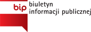 obrazek przedstawia logo biuletynu informacji publicznej: biało-czerwona flaga, w jej prawym rogu napis bip