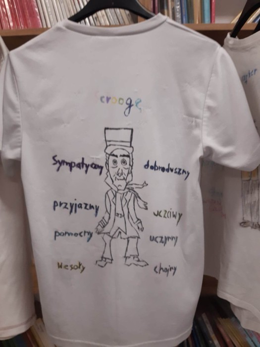 koszulki zaprojektowane przez uczniów